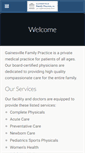 Mobile Screenshot of gainesvillefamilypractice.com